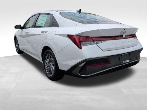 Serenity White 2025 Hyundai ELANTRA HEV Blue