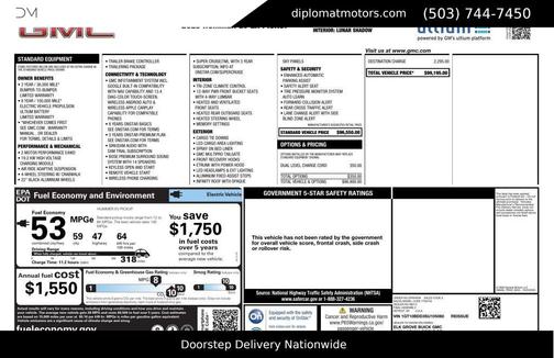 Interstellar White 2025 GMC HUMMER EV Pickup 2X