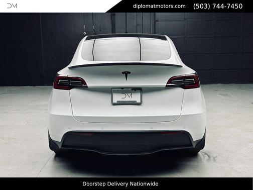 Pearl White Multi-Coat 2021 Tesla Model Y Long Range Dual Motor All-Wheel Drive