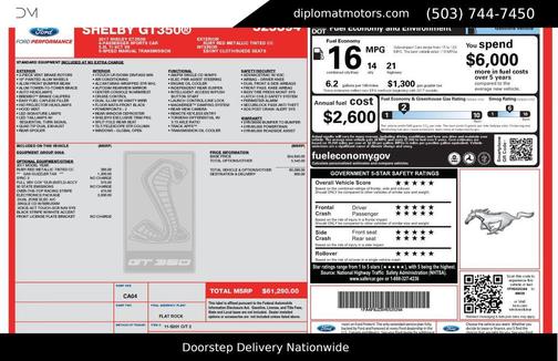 2017 Ford Shelby GT350 Base