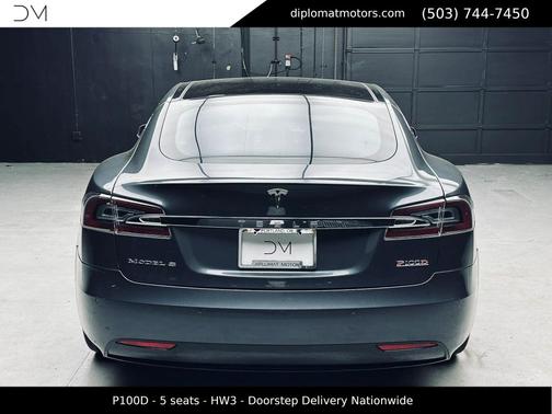 Titanium Metallic 2016 Tesla Model S P100D
