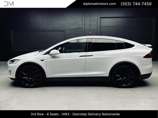 Gray 2020 Tesla Model X Performance Dual Motor All-Wheel Drive