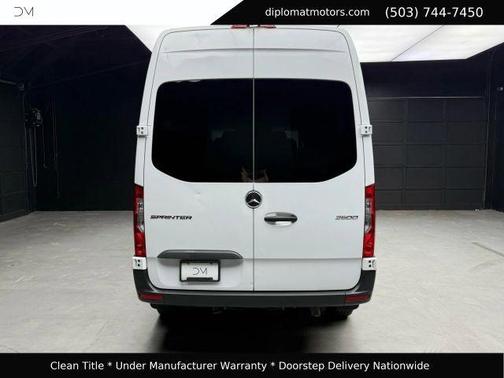 White 2024 Mercedes-Benz Sprinter 2500 Standard Roof