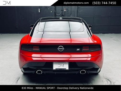 Red 2025 Nissan Z Sport Manual Transmission