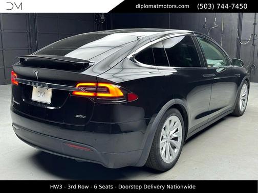 Solid Black 2019 Tesla Model X 100D