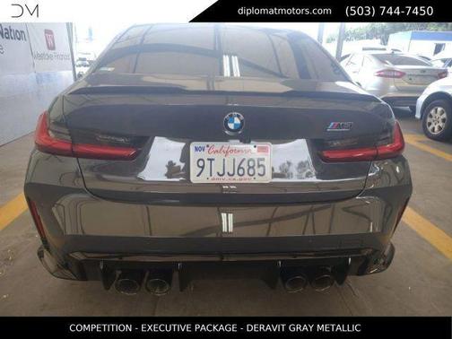 Dravit Grey Metallic 2025 BMW M3 Competition xDrive