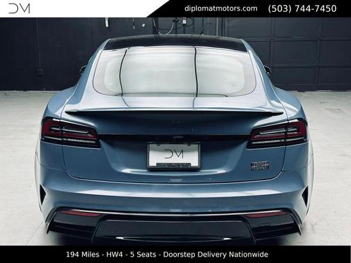 Frost Blue Metallic 2026 Tesla Model S Plaid