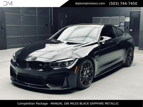 Black 2019 BMW M4 Base