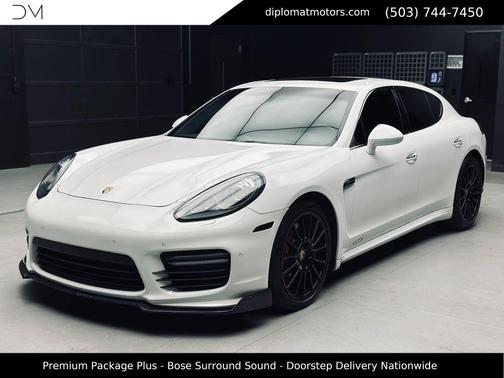 Carmine Red 2015 Porsche Panamera GTS