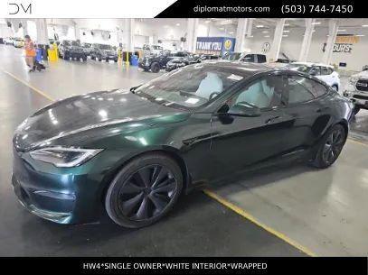 Solid Black 2024 Tesla Model S Long Range