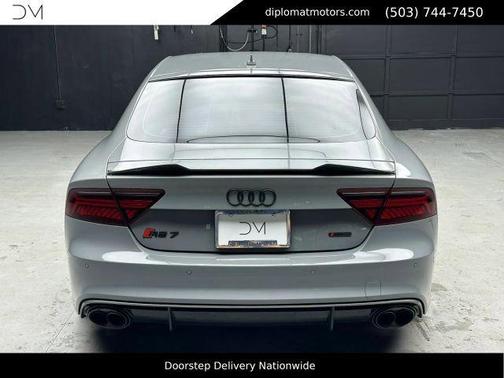 Gray 2017 Audi RS 7 4.0T Prestige
