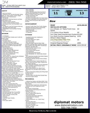 2017 Mercedes-Benz AMG G 65 4MATIC