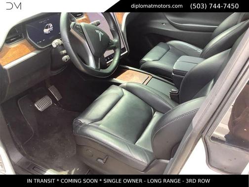 Pearl White Multi-Coat 2020 Tesla Model X Long Range Sport Utility 4D