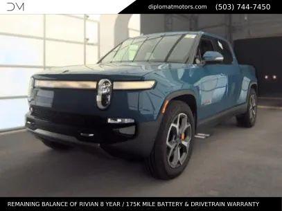 Rivian Blue 2022 Rivian R1T Adventure