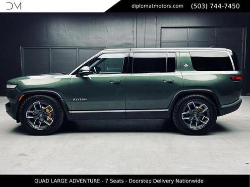 Green 2023 Rivian R1S Adventure