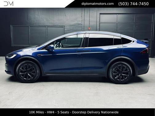 Blue 2023 Tesla Model X Standard Range