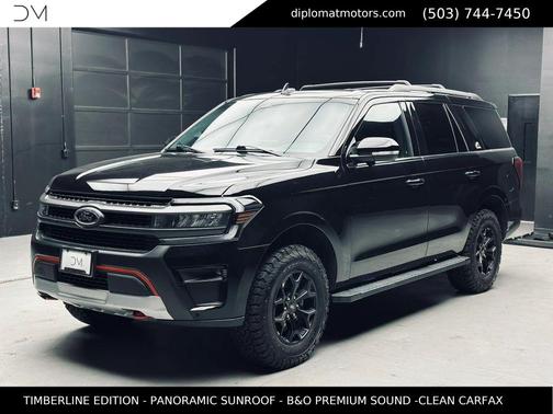 Agate Black Metallic 2024 Ford Expedition Timberline