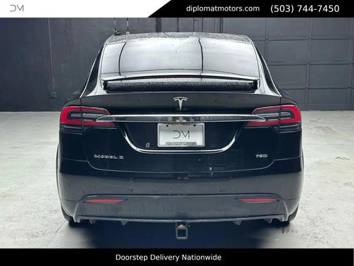 Black 2017 Tesla Model X 75D