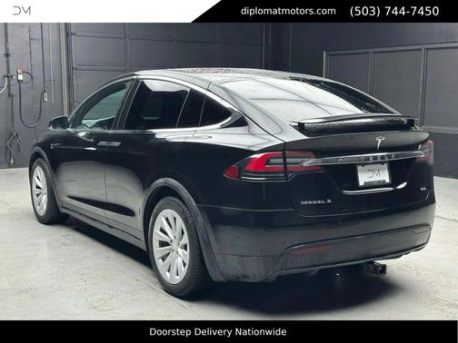 Black 2017 Tesla Model X 75D