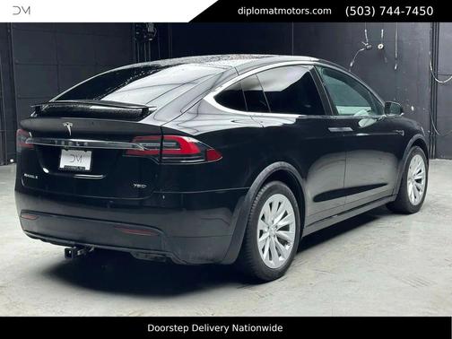 Black 2017 Tesla Model X 75D