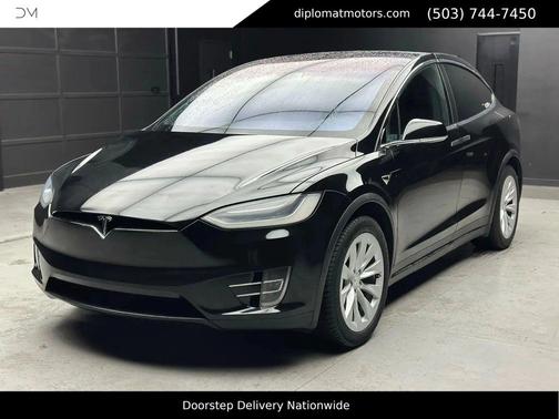 Black 2017 Tesla Model X 75D