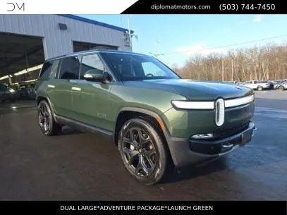 Green 2024 Rivian R1S Dual Large Sport Utility 4D