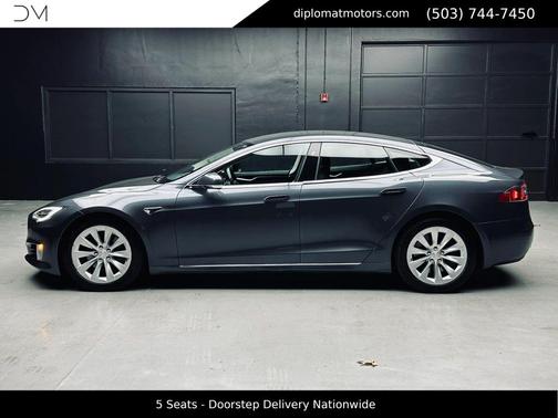 Gray 2017 Tesla Model S 75D