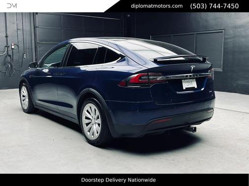 Blue 2018 Tesla Model X P100D