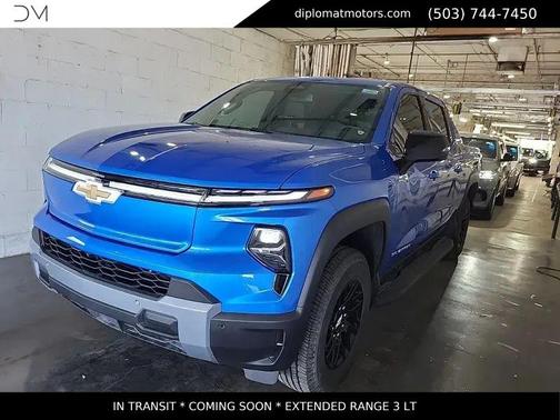 Riptide Blue Metallic 2025 Chevrolet Silverado EV LT