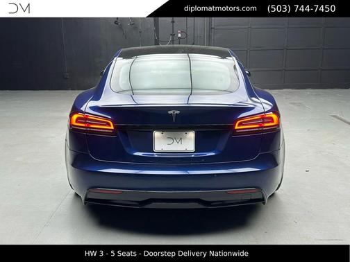 Blue 2023 Tesla Model S Standard Range