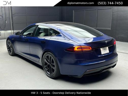 Blue 2023 Tesla Model S Standard Range