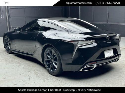 Black 2021 Lexus LC 500 Base