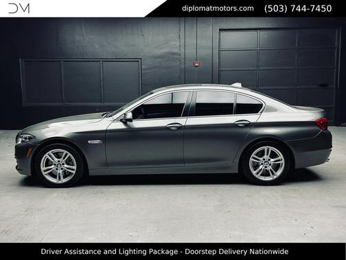 Gray 2014 BMW 535d 535d Sedan 4D