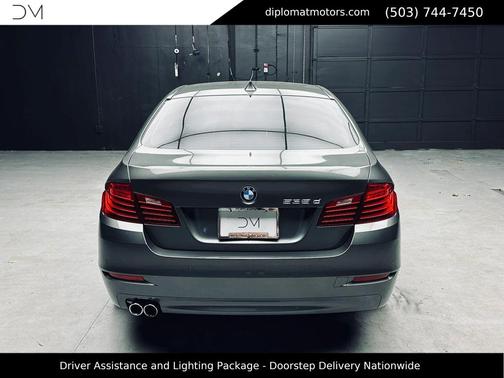 Gray 2014 BMW 535d 535d Sedan 4D