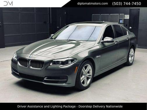 Gray 2014 BMW 535d 535d Sedan 4D