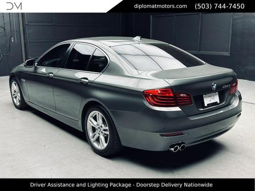 Gray 2014 BMW 535d 535d Sedan 4D