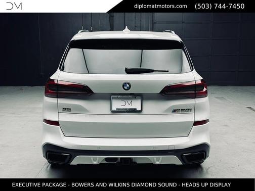 White 2021 BMW X5 M50i