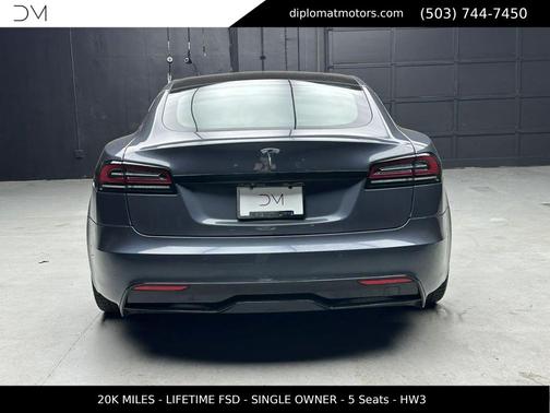 GRAY 2022 Tesla Model S Long Range
