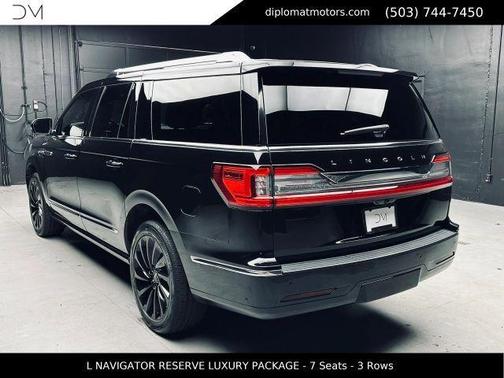 Infinite Black 2021 Lincoln Navigator Reserve