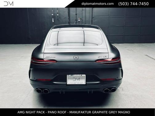 Gray 2022 Mercedes-Benz AMG GT 43 4-Door