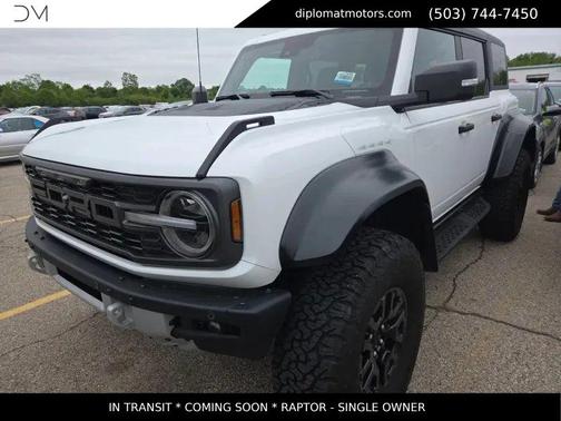 Oxford White 2024 Ford Bronco Raptor