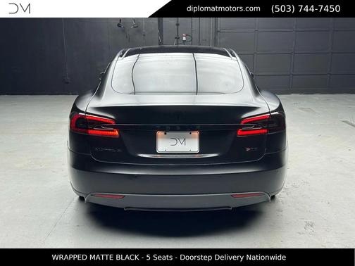 Black 2014 Tesla Model S 85