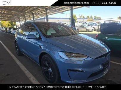 Frost Blue Metallic 2026 Tesla Model X Plaid