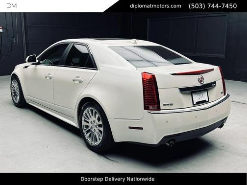 White Diamond Tricoat 2011 Cadillac CTS Premium