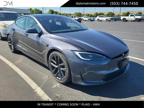 Stealth Grey 2023 Tesla Model S Plaid