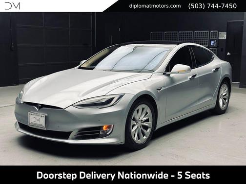 Gray 2018 Tesla Model S 75D