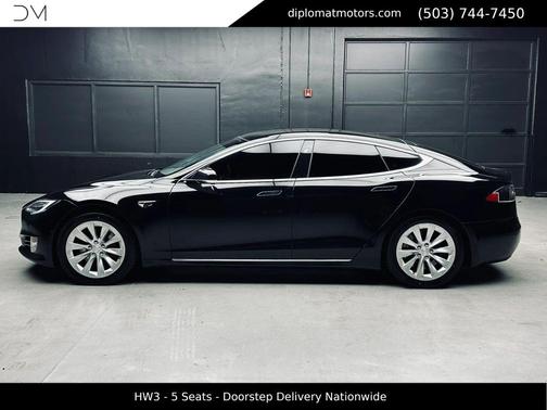 Solid Black 2019 Tesla Model S 100D