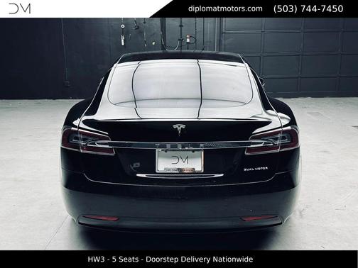 Solid Black 2019 Tesla Model S 100D