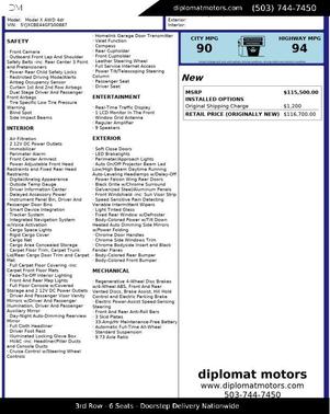 Silver 2016 Tesla Model X P90D