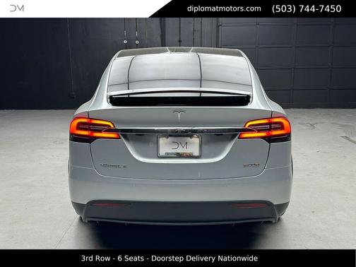 Silver 2016 Tesla Model X P90D